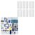 ELEGOO MEGA R3 Kit with 6pcs 400-Point Breadboards STEM Project Bundle