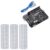 ELEGOO UNO R3 CH340C Board and 3PCS 830-Point Boards, for Breadboard Circuits, Prototyping, STEM Labs and Electronics Practice