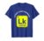 Element Licker In Residence Periodic Table Design T-Shirt, Men, Royal Blue, Medium