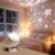 ELESULTRA Dynamic Rotating LED Projector Light, 360° Rotating Ocean Wave Night Projection Night Light, Multi-Angle Projection Base, for Bedroom, Home Theater (Snowflake)