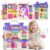 ELFJOY Montessori Toys for 1 Year Old Girl Gifts, Busy Board for 1 2 Year Old – 56+ Activities Bilingual Early Educational Learning Toddler Baby Girl Toys, First Birthday Gifts for 1 2 Year Old Girls