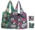 Elios Reusable and Foldable Shopping Bag/Tote Bag/Travel Bag/Grocery Bag, Heavy Duty, Eco-Friendly, Compact, Lightweight and Convenient, Pack of