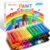 Ellinjan Tempera Paint Sticks For Kids, 36 Colors, Washable & Quick-Drying Twistable Solid Paint, Mess-Free Art Supplies for Drawing & Painting, Ideal Toddler Arts and Crafts Gifts