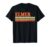 Elmer Personalized First Name Vintage Stripes T-Shirt