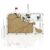 ELNMLHT Ant Farm Castle, Ant Farms with Yellow Sand and Tool Kit, Ant Colony Observation Kit, Ant Viewing Habitat Science Kit, Educational & Learning Science Kit for Kids, Adults, Student (Ant Farm B)