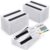 Elsjoy 50 Pack 5.5″ x 3.5″ Magnetic Pallet Rack Label Holders