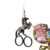 Embroidery Scissors, Horse Shape Craft Shears, Textile Cutting with Design