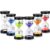 EMDMAK Sand Timer Colorful Hourglass Sandglass Timer 1 min/3 mins/5 mins/10 mins/15 mins/30 mins Sand Clock Timer for Games Classroom Home Office(Pack of 6)