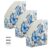 Emelivor Butterfly Flower Desk Document Organizer File Holder for Books