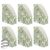 Emelivor Flower Birds Desk Paper Organizer Storage Holder for Home
