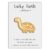 EMNAPH Emotional Support Turtle Pocket Hug Gift with Inspirational Card, Cute Wooden Keepsake for Women Friends Kids, Small Positive Reminder for Wallet Bag Desk -A07