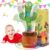 Emoin Dancing Talking Cactus Toy for Baby Boys Girls Gifts,Dancing Cactus Singing Mimicking Recording Repeating What You Say Baby Toys