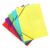 Emoshayoga File Folder Plastic Document Organizer Set 5 Pcs Large Capacity with Elastic Band for Office and Study 35.5×25.5cm (Multi Colors)