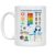 Emotional Regulation Learning Station Mug, 11 oz Ceramic Coffee Cup
