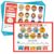 Emotion Flashcards for Classroom,Calm Down Corner Supplies,12×9 Inch Dry Erase Feeling Boards for Kindergarten,12 Pcs