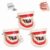 EMZHMLB Funny Denture Shaped Stapler, Novelty False Teeth Stapler