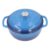 Enameled Cast Iron Oven Pot with Lid and Dual Handles for Baking and Cooking