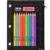 Enday Black Pencil Pouch For 3 Ring Binder, Zippered Binder Pencil Pouches, 3 Ring Pencil Pouch for Binder, Pencil Case for Binder, Large Pencil Bags for School, Home, and Office