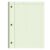 Engineering Paper 8.5 x 11, 100 Sheets Top Glue Binding Engineering Notebook, 5×5 Quad Ruled Graph Paper, 3-Hole Punched Engineering Computation Pad 8.5 x 11, Green Tint Engineering Paper Notebook