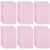 Engrowtic 30 Pack Pink and White Gingham Pocket Notebook Pink Plaid Mini Notebooks Wedding Aesthetic Notepads Baby Bridal Shower Lined Journal for Back to School Gift Office Supplies
