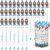 Engrowtic 60 Pcs Christian Jesus Pens Bulk Bible Verse Ballpoint Pens Jesus Ballpoint with Inspirational Quote Religious Church Gift for Vbs Back to School Sunday School Baptism Party (Blue)