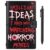 Engrowtic Movie Journal Logbook Gifts Movies Watching Leather Notebook with Ballpoint Pen Review Journal for Movie Lovers Fans Critics Film Enthusiasts(Scary)