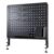 ENHANCE Metal Pegboard Desk Organizer (18 x 14 in) Clamp On Desk Peg Board with 14 Attachments, Pegboard Shelf and Pegboard Hooks, Desktop Organizer for Home Office, Crafts, or Gaming Setups