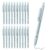 ENOMY Personalized Ballpoint Pens Custom Name Logo Black Ink Gifts Bulk 20Pcs (Blue)