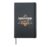 Entrepreneur Just Add Coffee Boss Retro Hustle Entrepreneur Hardcover Journal, Black