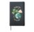 Environmental – Shamrock – St Patricks Day Cute Earth Day Hardcover Journal, Black