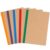 EOOUT 5 Pack A5 Composition Notebook, Kraft Lined Journal Bulk with Rainbow Spine, 5 Colors, 60 Pages for Women Girls Kids, School Office Supplies