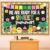 Epakh Summer Bulletin Board Decorations Set We are Ready for a Sweet Summer Classroom Decor with Fruit Palm Trees Cutouts for Teacher Wall Door Hawaii Beach Theme Classroom Display