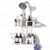 Epicano Shower Caddy for Handheld Showerheads,Stainless Steel, White