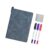 Erasable Whiteboard Notebook with Marker for, Gray