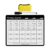 Erase Calendar Fridge – Daily Magnetic Slimming Notepad, Reusable Planning