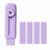Erasers, Retractable Eraser with 4 Refills,Portable Pencil Erasers.(Purple)