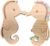 Eray Montessori Wooden Lacing Toy for Kids Ages 4-6, Fine Motor Skills Sensory Threading Animal Toy, Preschool Learning Activity Toy for Hand-Eye Coordination & Focus Training (Seahorse)