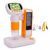 Erchineko Kids Microscope, 50X-1000X Digital Screen, 8 LED Lights