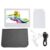 E Reader 7 Inch Portable TFT LCD 16:9 E Book Reader with Screen Protector, Protective Case, Earphones (16G)