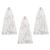 Ergonomic Cosine Geometry Ruler with Anti-Slip Design, 3pcs