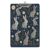 ErinBarice Retro Rabbit Bunny Floral Acrylic Clipboard 8.5X 12.5 in
