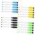 ERINGOGO 40pcs Dry Erase Marker Pens for Whiteboard and Glass Board with Brush Eraser and Blackboard Sponge Brush, Plastic Water-based Ink, Easy Erasability, Effortless Blending,