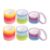 ERINGOGO 40 Rolls Colorful Paper Washi Tape Rolls for Scrapbooking and DIY Art Projects, Tear Easily by Hand with Surface Safe Application, Versatile Use Adhesive Tape for Crafting