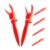 ERINGOGO 6pcs Creative Crab Claw Ballpoint Pen with Smooth Writing and Safe Plastic Material Unique Lobster Crab Shaped Cute Pen and Goodie Bag Stuffers