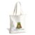 ERJHFGHU Funny Frog Canvas Tote Bag, Fantasy Knight Animal Handbag