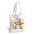ERJHFGHU Funny Rats Star Canvas Tote Bag, Whimsical Animal Handbag