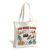 ERJHFGHU The Upside Down Canvas Tote Bag, 80s Retro Adventure Themed Tote