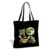 ERJHFGHU Whimsical Frog Canvas Tote Bag, Magical Moon Wildlife Graphic Bag