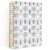 ERKCNBEND Lemon Lobster Seafood Notebook Journal,Mediterranean Italian Lemon Lobster Hardcover Spiral Notebooks,Italy Themed Notebook Lemons,5.5 x 8.3 Inch