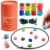 ESENHARBER Magnet Game with String, 20 Colorful Magnet Stones for Family and Party, Magnetic Chess Game